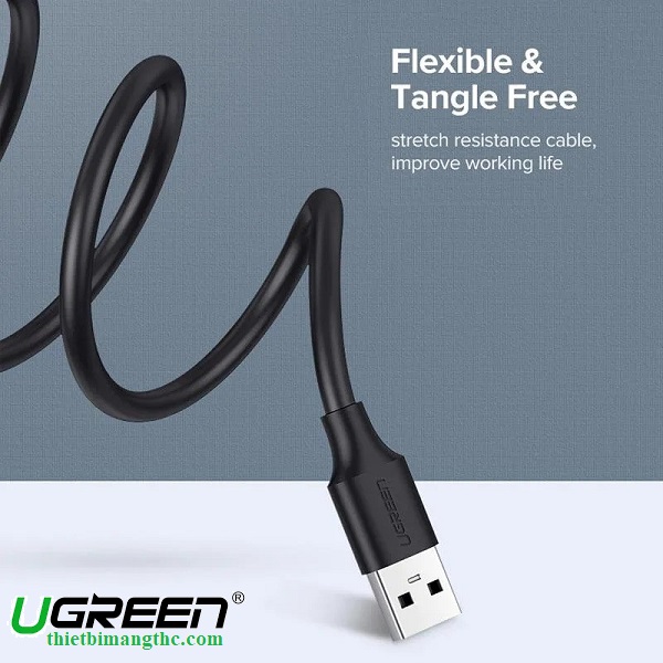 Cáp nối dài USB 2.0 Ugreen 10316 dài 2M cao cấp